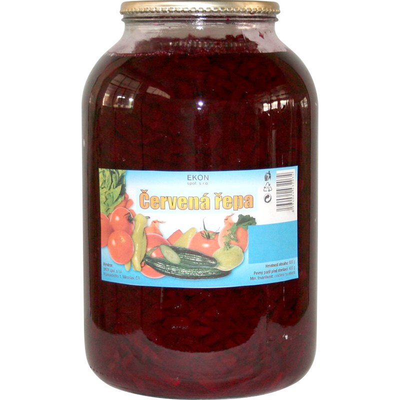 Ekon Červená řepa kostky bez cukru 3,5kg