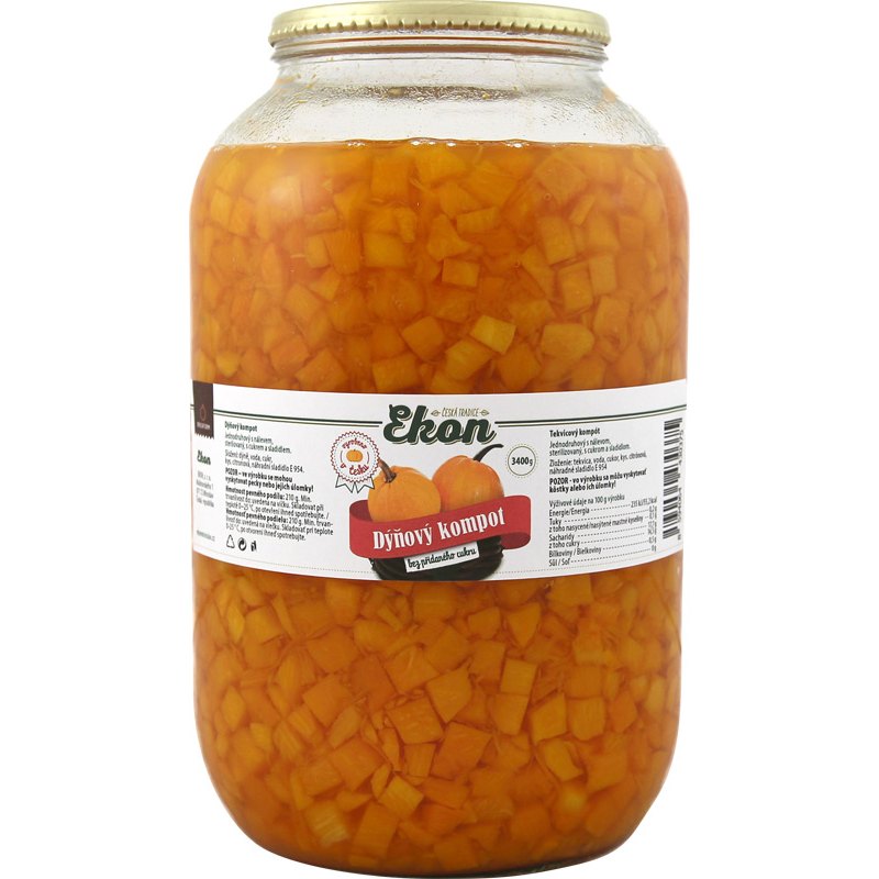 Ekon Dýně s ananasovou příchutí bez cukru 3,5kg