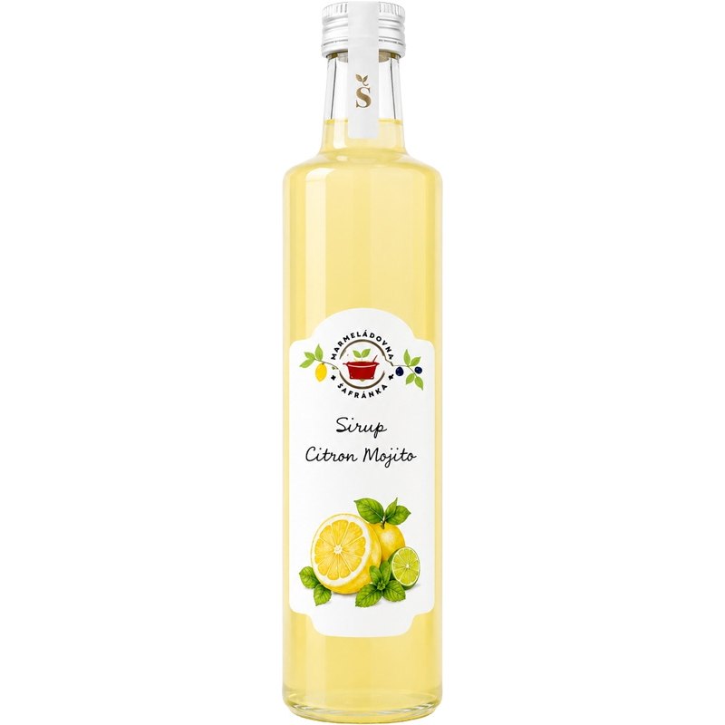 Šafránka Sirup citron mojito 750ml sklo