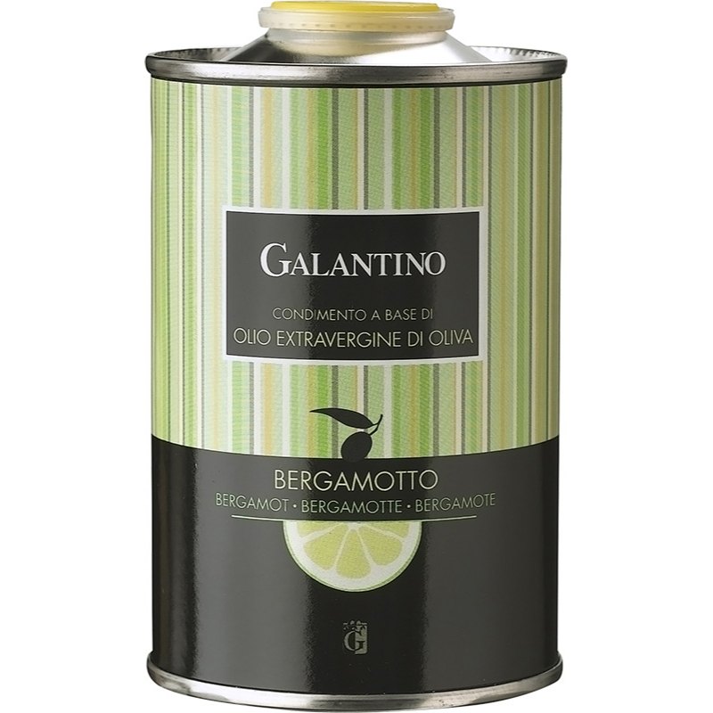 Galantino Olej olivový extra panenský Condimento bergamot 250ml plech