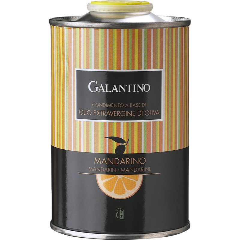 Galantino Olej olivový extra panenský Condimento mandarinka 250ml plech