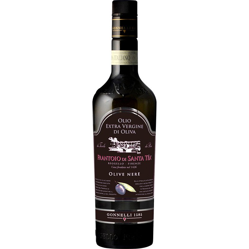 Gonneli Olej olivový extra panenský Nere z černých oliv 500ml