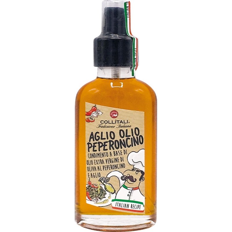 Collítali Olej olivový extra panenský peperoncino s česnekem a chilli 100ml