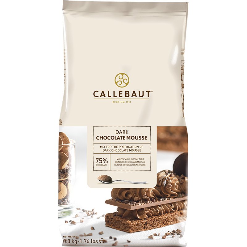 Callebaut Čokoládová pěna hořká 70% v prášku 800g