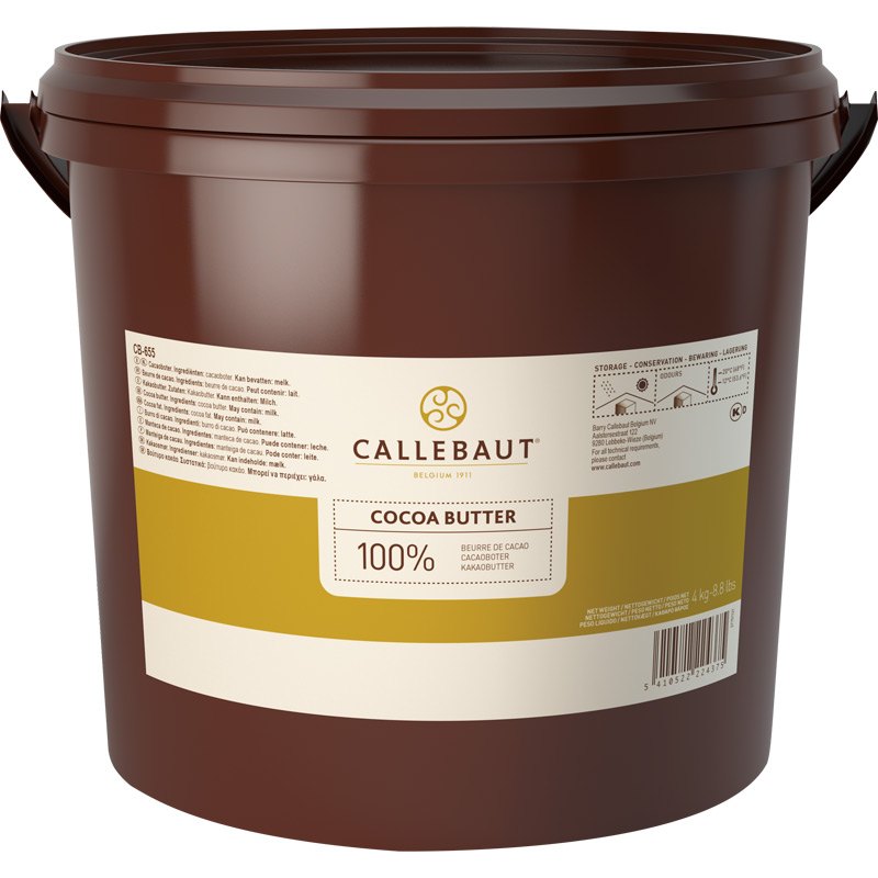 Callebaut Kakaové máslo 100% 4kg