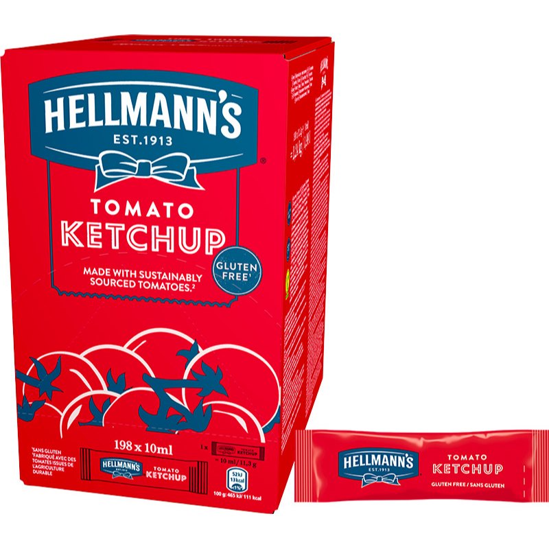 Hellmann's Kečup porce 198x10ml