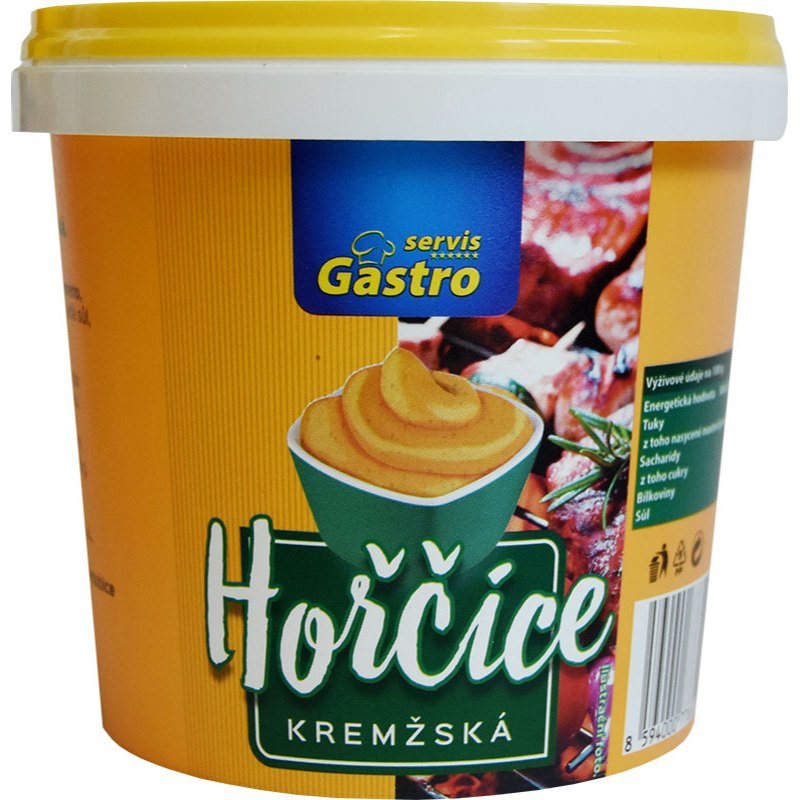 Gastro Servis Hořčice kremžská 950g