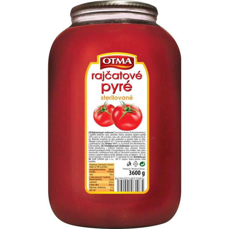 Otma Rajčatové pyré 3,6kg