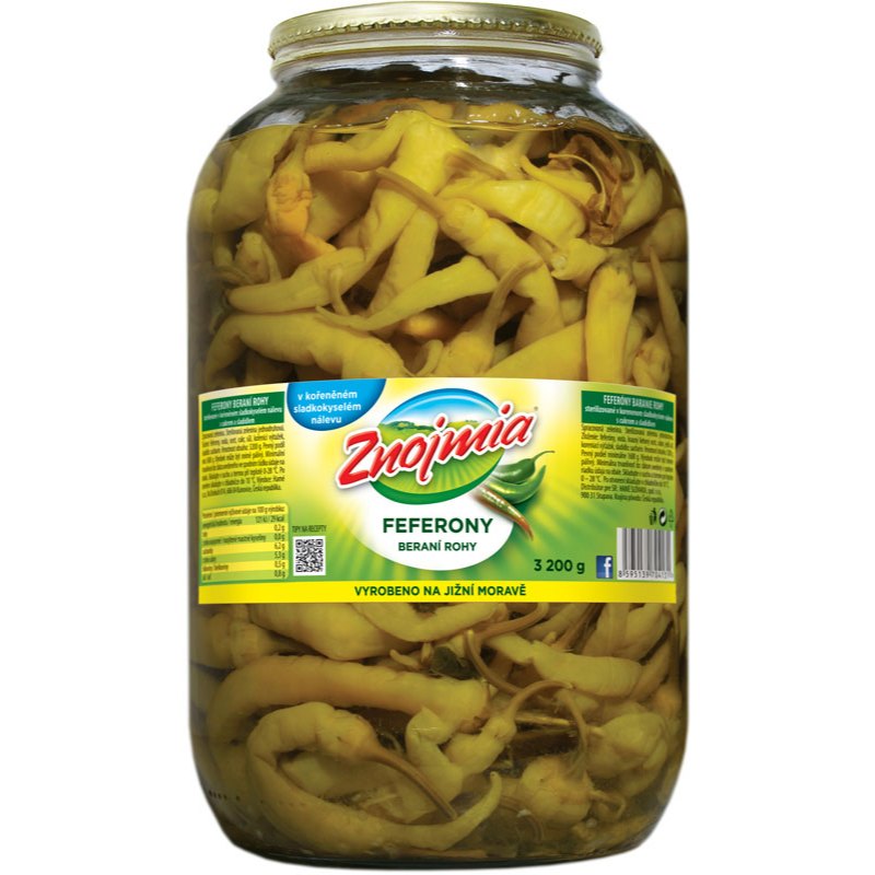 Znojmia Feferony beraní rohy 3,2kg