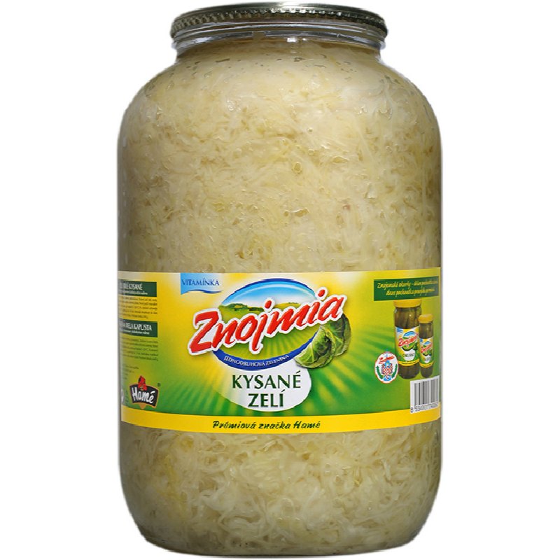 Znojmia Zelí kysané bílé 3,5kg