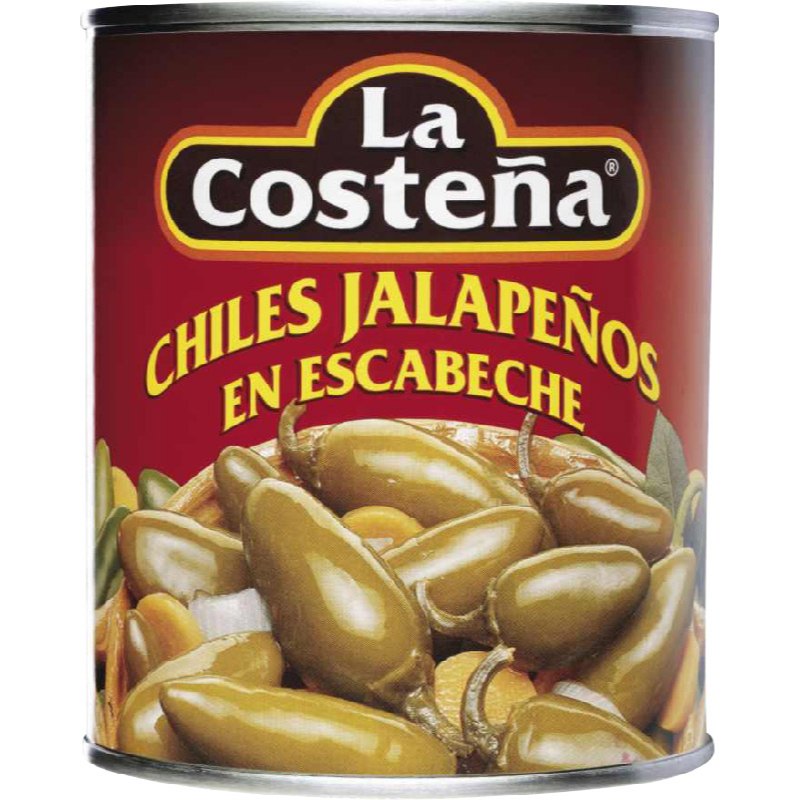 La Costeňa Papričky Jalapeňo celé 2,8kg