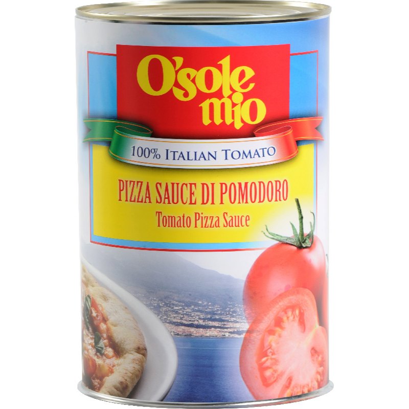 O'sole mio Omáčka rajčatová na pizzu klasik 4,1kg plech