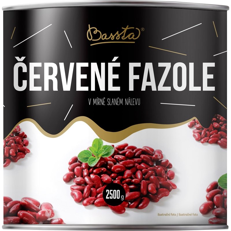 Bassta Fazole červená 2,5kg