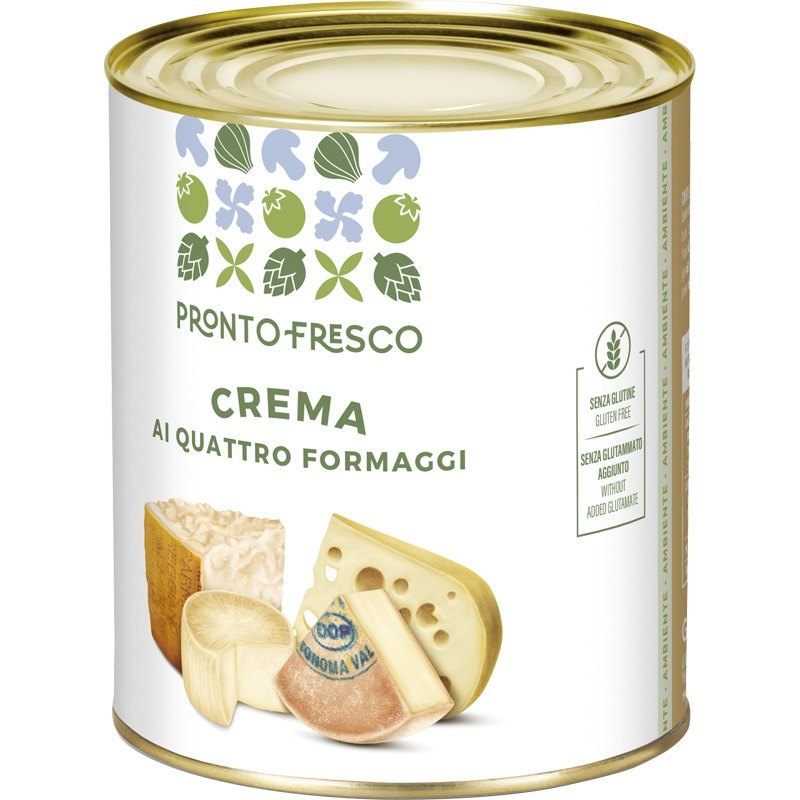 Greci Pronto Fresco Quattro Formaggi Omáčka ze čtyř druhů sýrů 800g