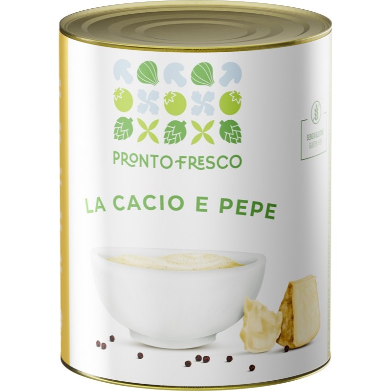 Greci Pronto Fresco Cacio&Pepe Omáčka sýrová s pepřem 780g