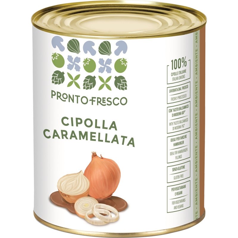 Greci Pronto Fresco Cibule bílá karamelizovaná 830g
