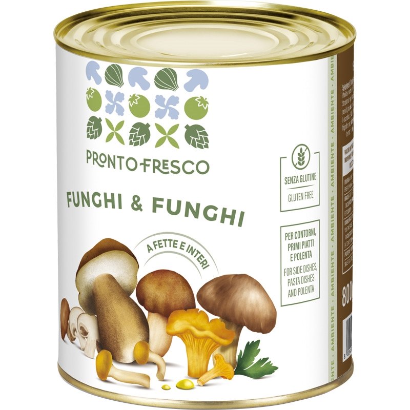 Greci Pronto Fresco Houby lesní směs 800g