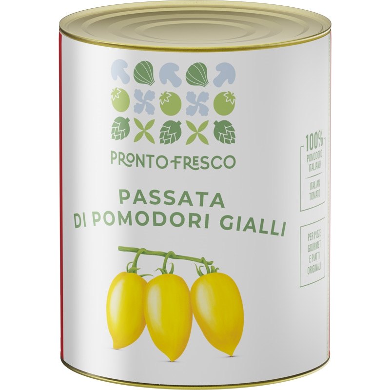 Greci Pronto Fresco Omáčka/pyré passata ze žlutých rajčat 780g