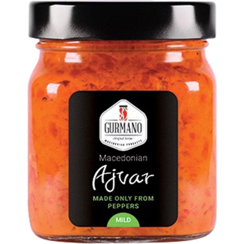 Gurmano Ajvar Macedonian jemný 300ml