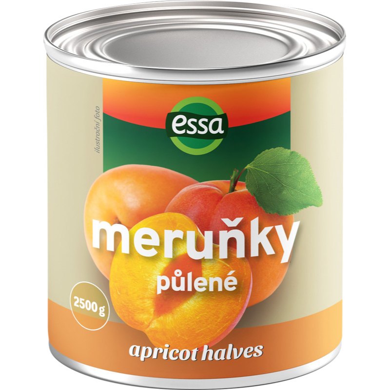 Essa Meruňky půlené 2,5kg