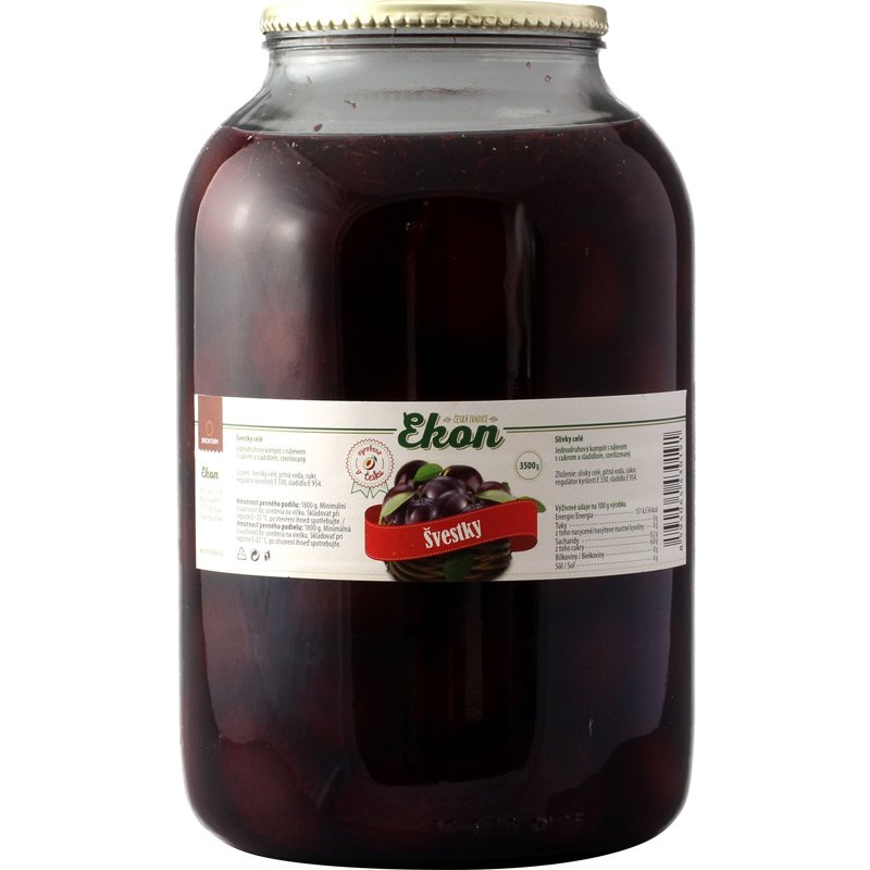 Ekon Švestky celé 3,5kg