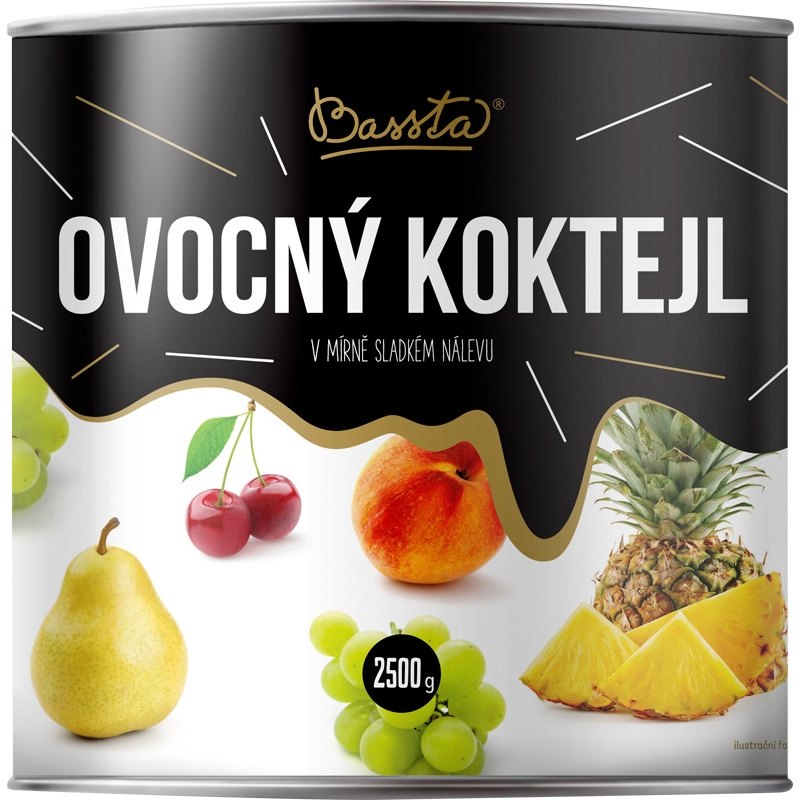 Bassta Ovocný koktejl 2,5kg