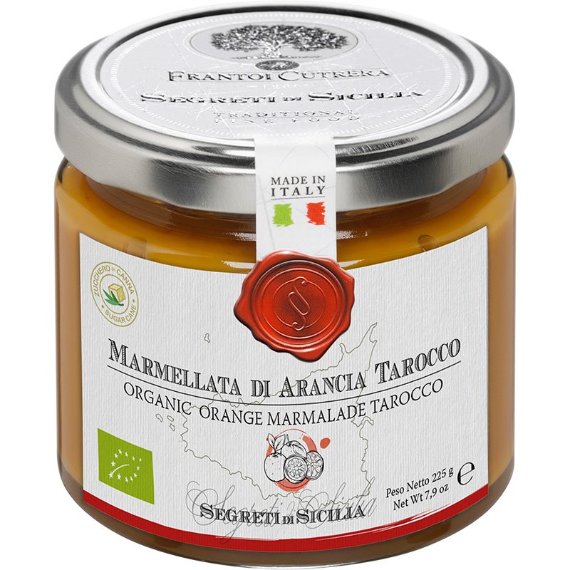 Frantoi Cutrera Marmeláda z červeného pomeranče BIO 225g