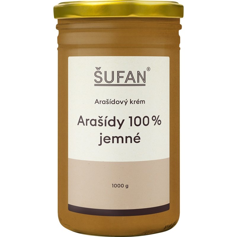 Šufan Krém 100% Arašídový jemný 1kg