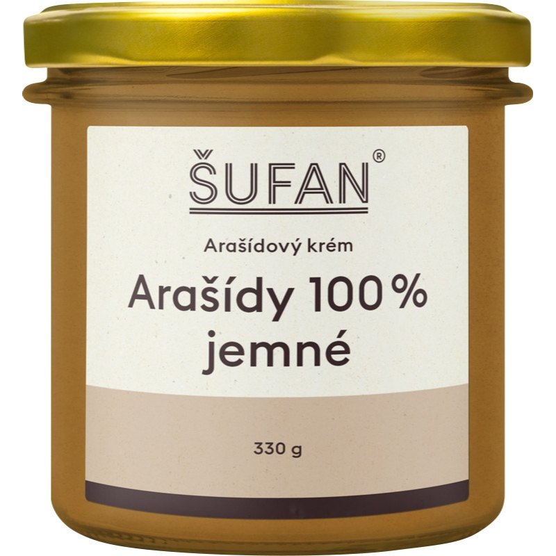 Šufan Krém 100% Arašídový jemný 330g