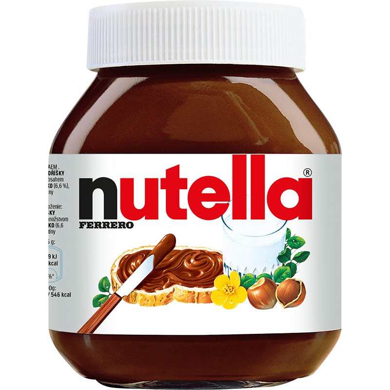 Nutella Pomazánka lískooříšková s kakaem 600g