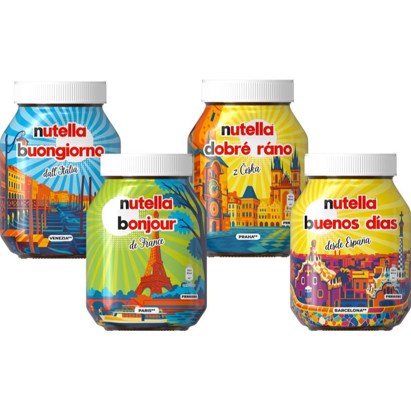 Nutella Pomazánka lískooříšková s kakaem 1kg