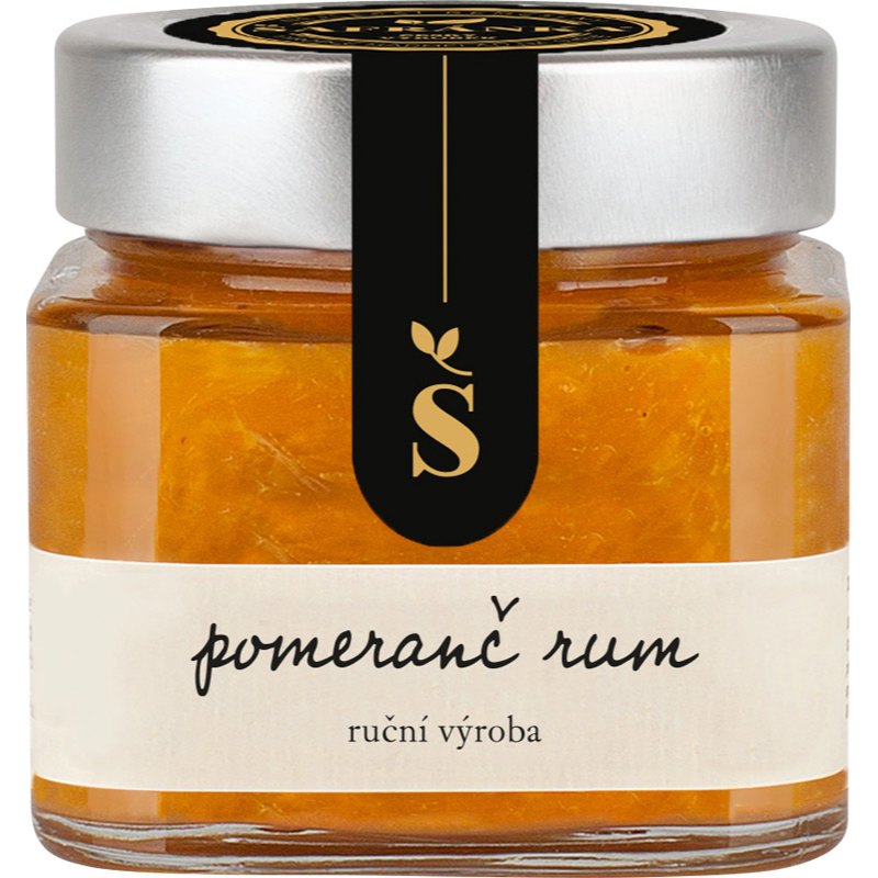 Šafránka Džem pomeranč s rumem 270g