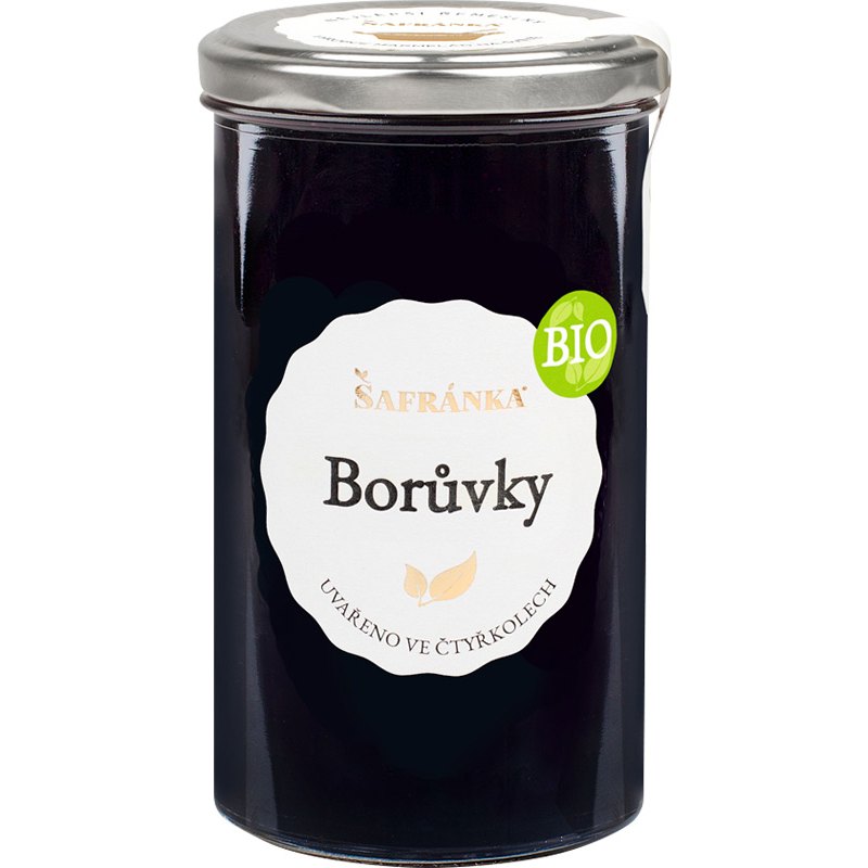 Šafránka Džem borůvka extra BIO 300g