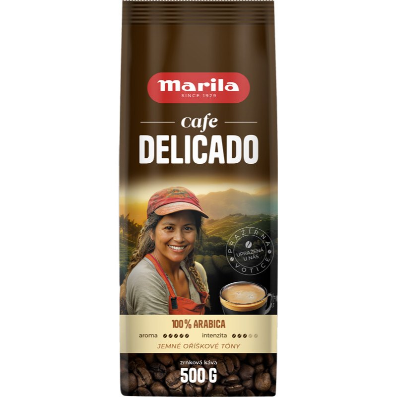 Marila Cafe Delicado zrnková káva 500g