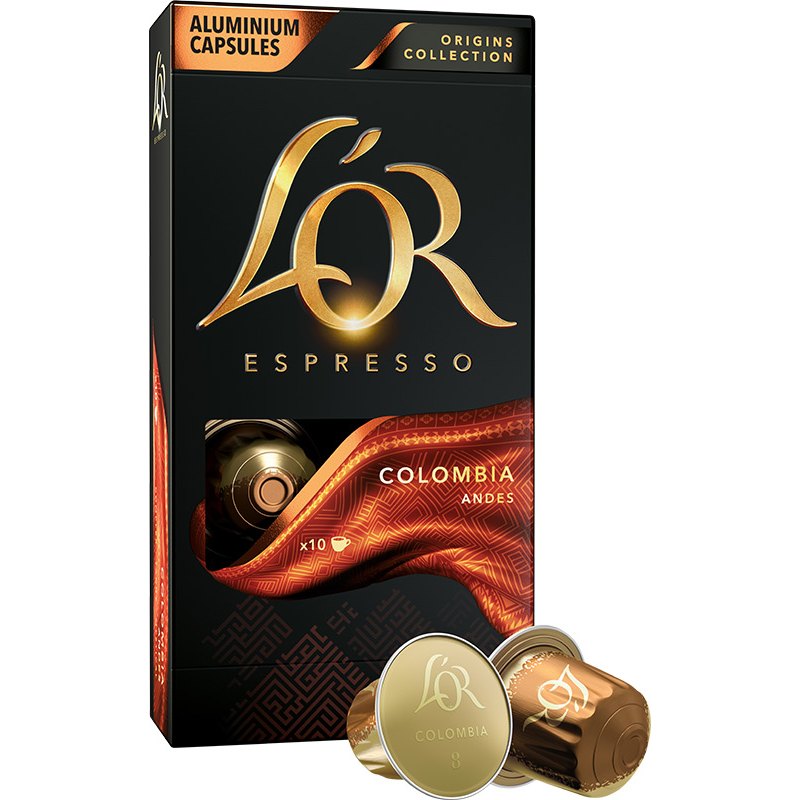 L'OR Espresso Columbia kapsle 10ks 52g