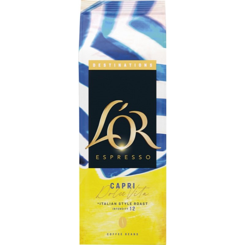 Douwe Egberts L'OR Espresso Capri Dolce Vita zrnková káva 450g