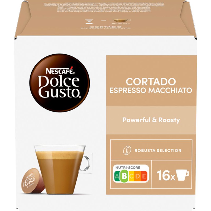 Nescafé Dolce Gusto Cortado Espresso Macchiato kapsle 16ks 100,8g