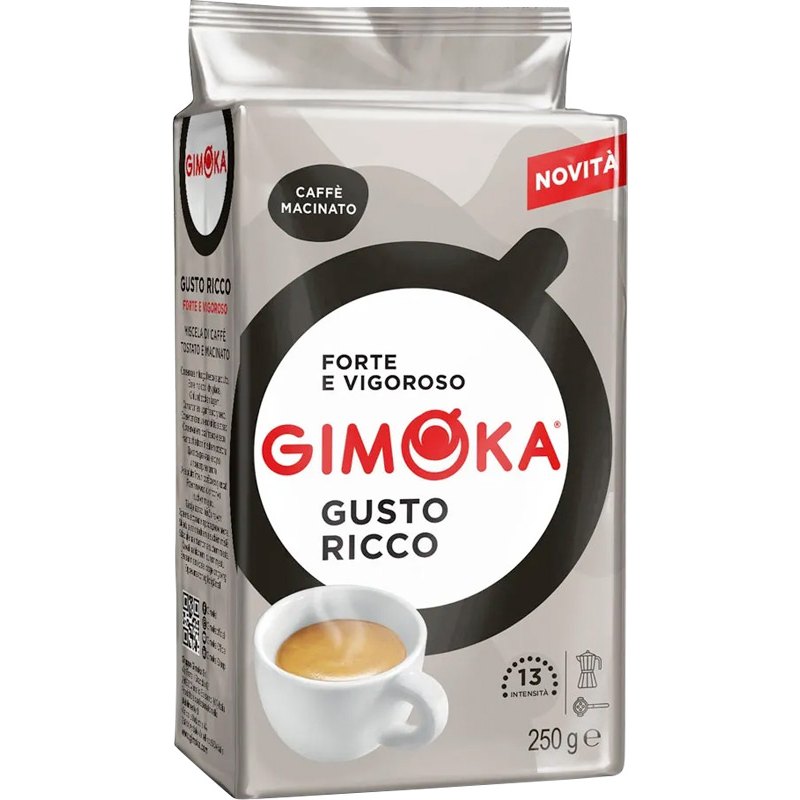 Gimoka L'Espresso Gusto Ricco mletá káva 250g