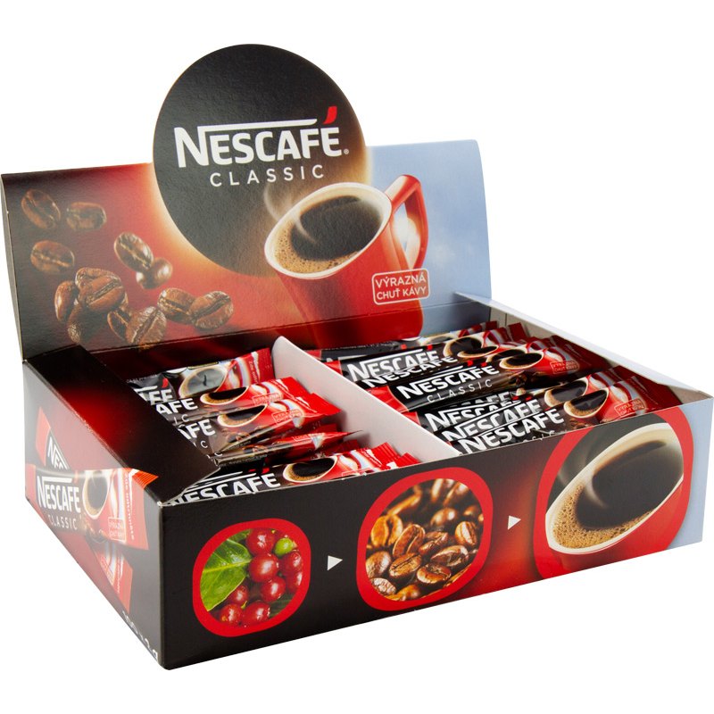 Nescafé Classic instantní káva porce 100x2g