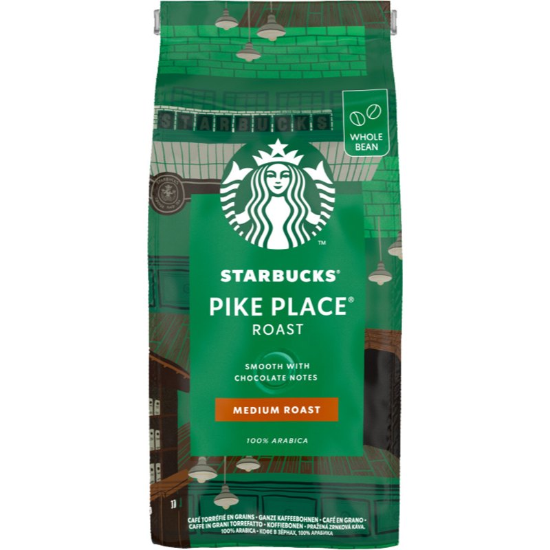 Starbucks Pike Place Espresso Roast zrnková káva 450g