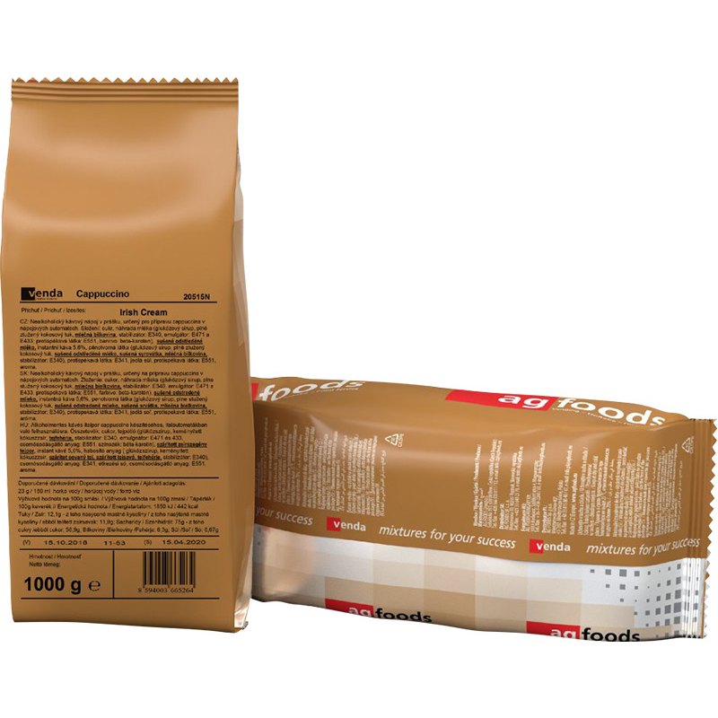 Venda Cappuccino Irish cream 1kg