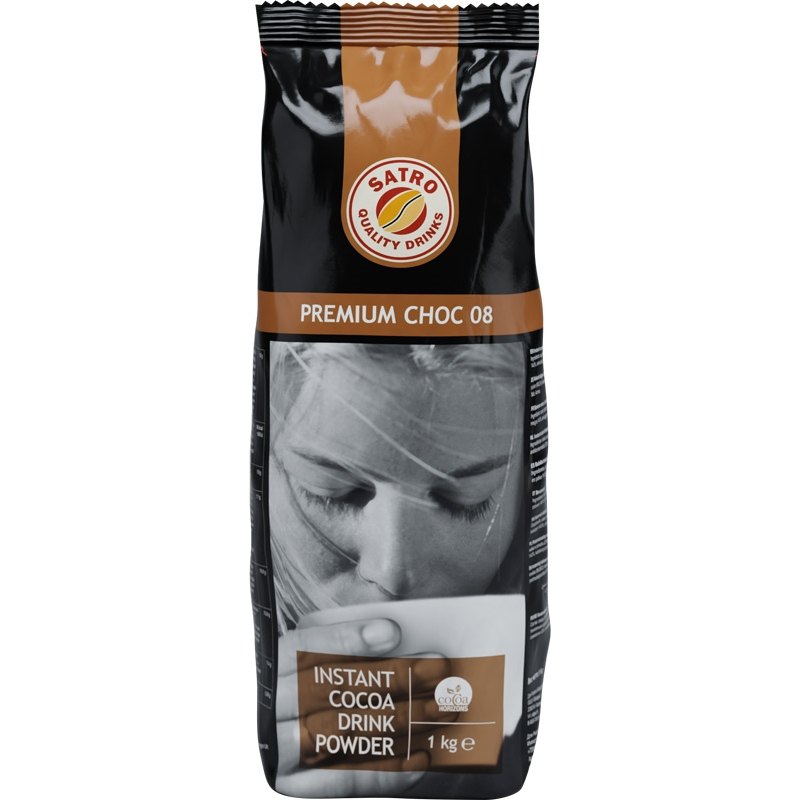 Satro Premium Choc 08 Horká čokoláda 1kg