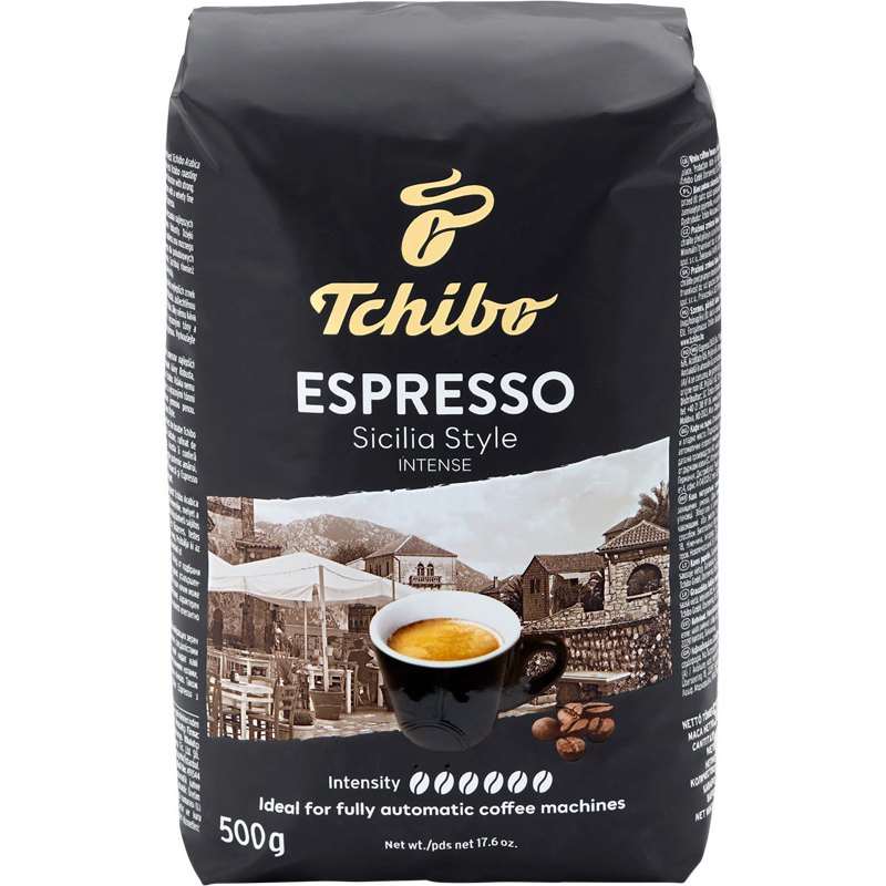 Tchibo Espresso Sicilia style zrnková káva 500g
