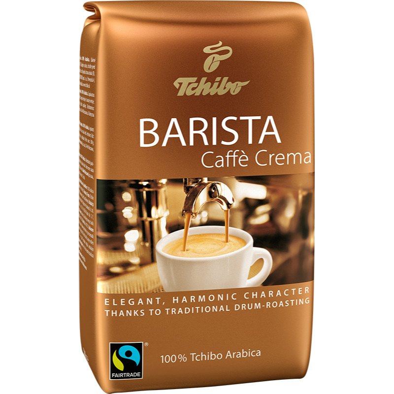 Tchibo Barista Caffé Crema zrnková káva 500g