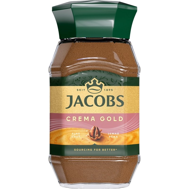 Jacobs Crema Gold instantní káva 190g
