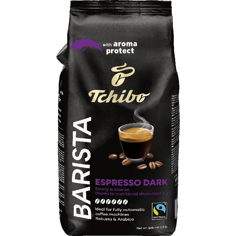 Tchibo Barista Dark zrnková káva 1kg