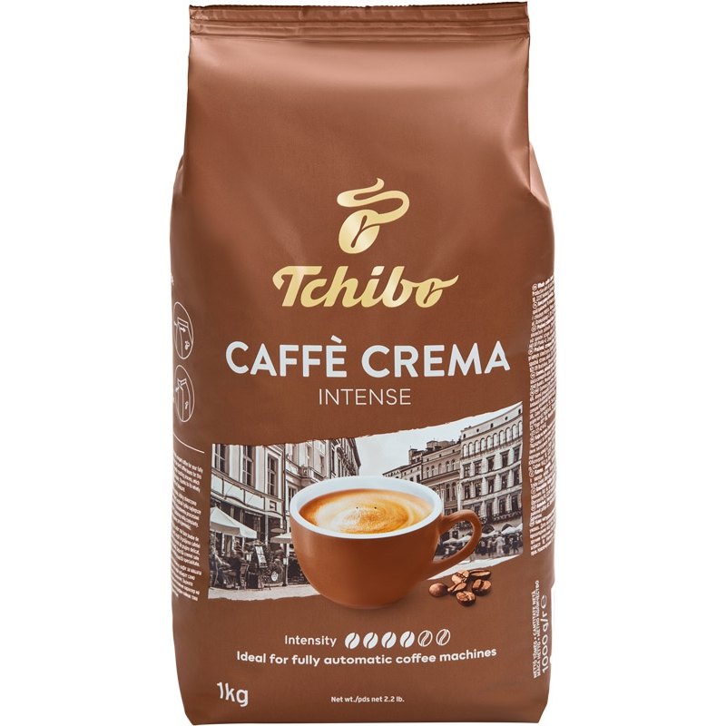 Tchibo Caffé Crema Intense zrnková káva 1kg