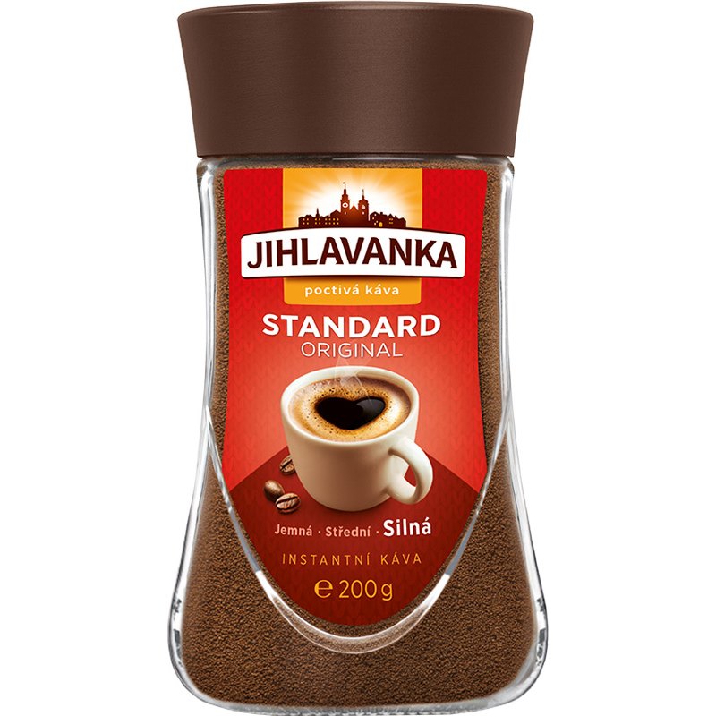 Jihlavanka Standard original instantní káva 200g