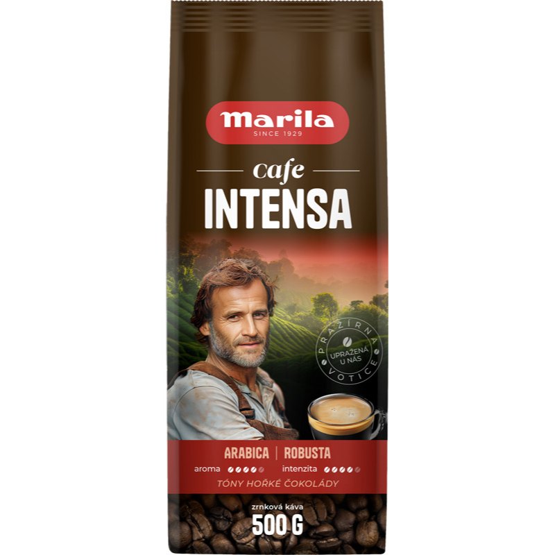 Marila Cafe Intensa zrnková káva 500g