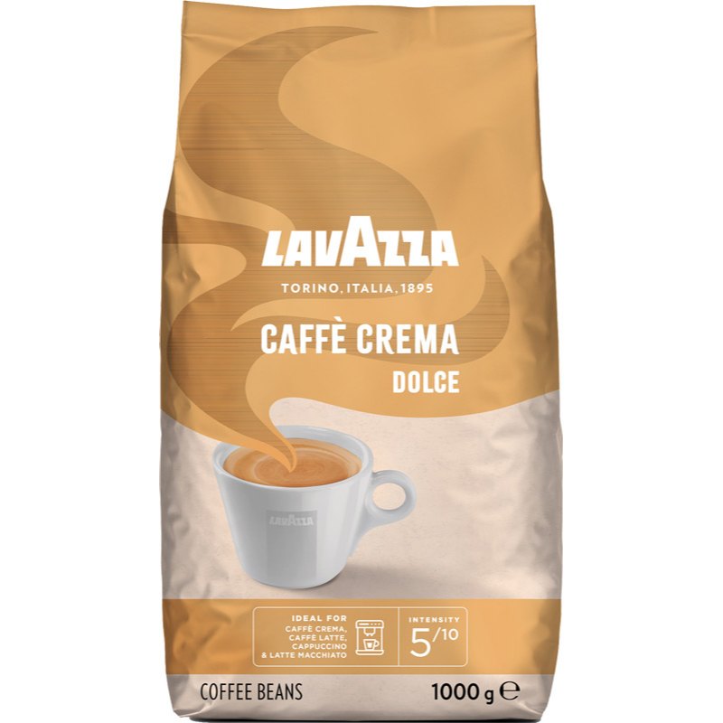 Lavazza Caffé Crema Dolce zrnková káva 1kg